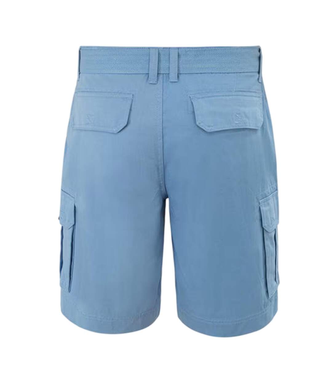 Short À Poches Motif/style Délavé Homme Bleu SoulCal-2