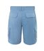 Short À Poches Motif/style Délavé Homme Bleu SoulCal-2