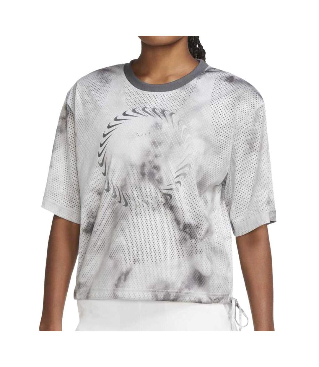 T-shirt Gris Femme Nike Icon Clash - M-1