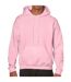 Unisex adult heavy blend hoodie light pink Gildan