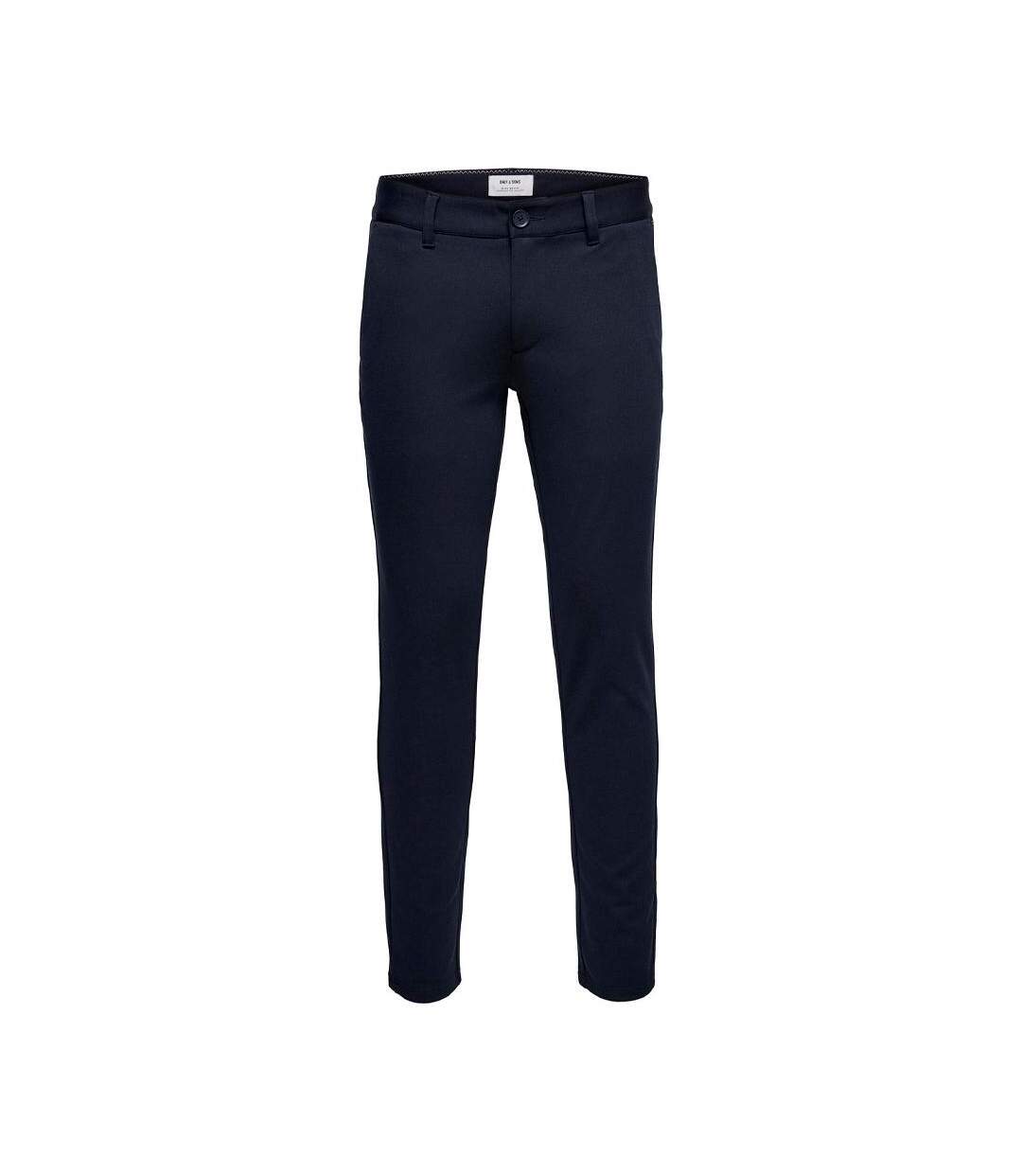 Pantalon fluide marine homme only & sons onsmark slim-1