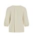 Blouse beige femme vila giulia-2