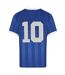 Mens 1986 Argentina Away Shirt Blue White Score Draw-2