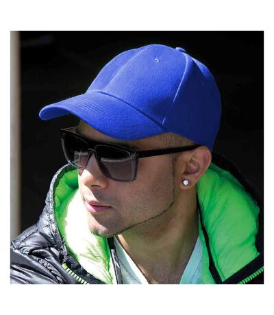 Result Unisex Core Memphis 6 Panel Baseball Cap (Royal) - UTBC3044