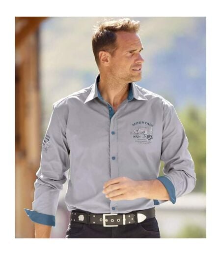 Chemise homme gris Atlas For Men