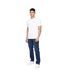 Jean À Poches Kremtap Homme Bleu Foncé Délavé Crosshatch-1