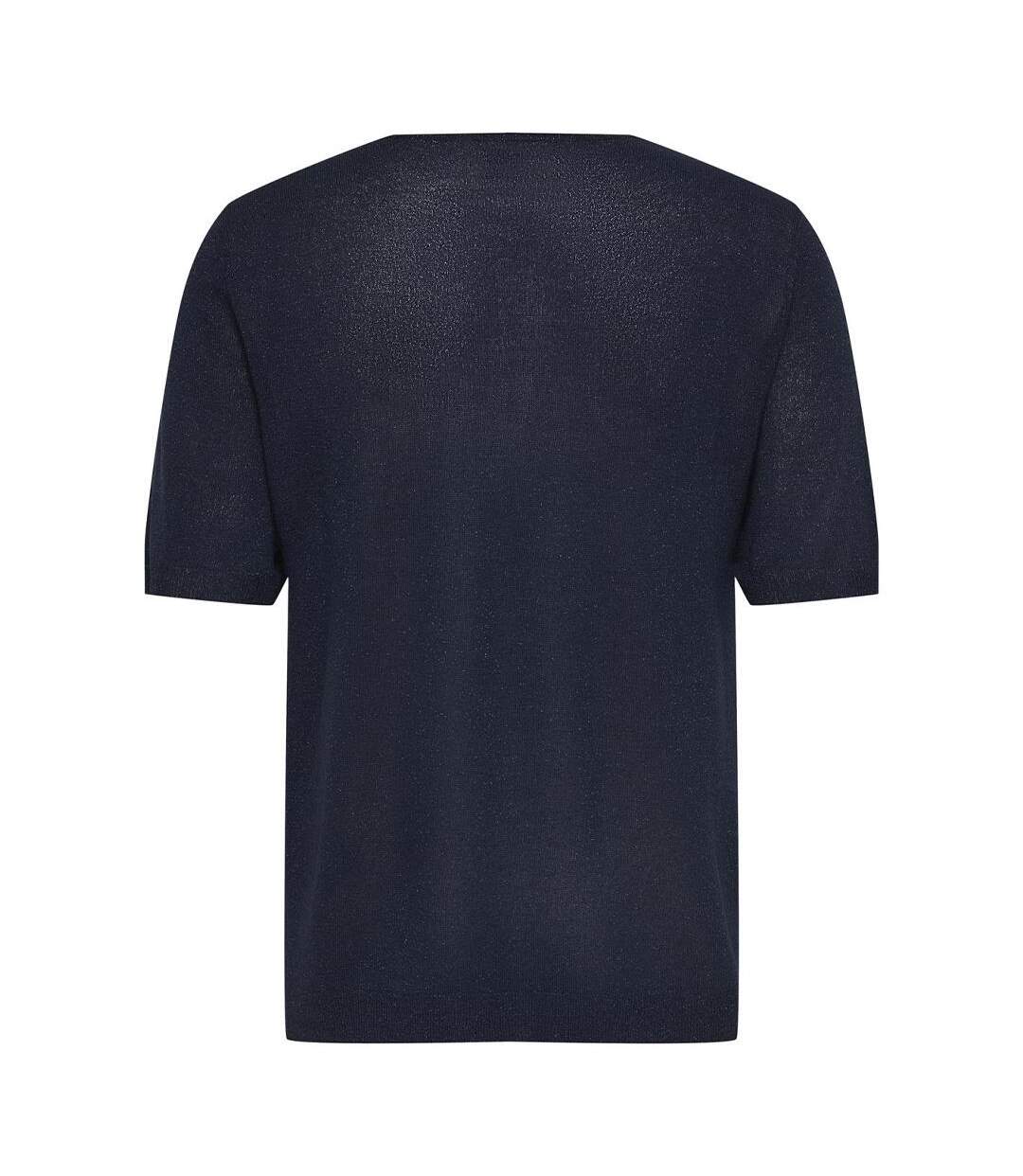 T-Shirt marine femme jdy laya-2