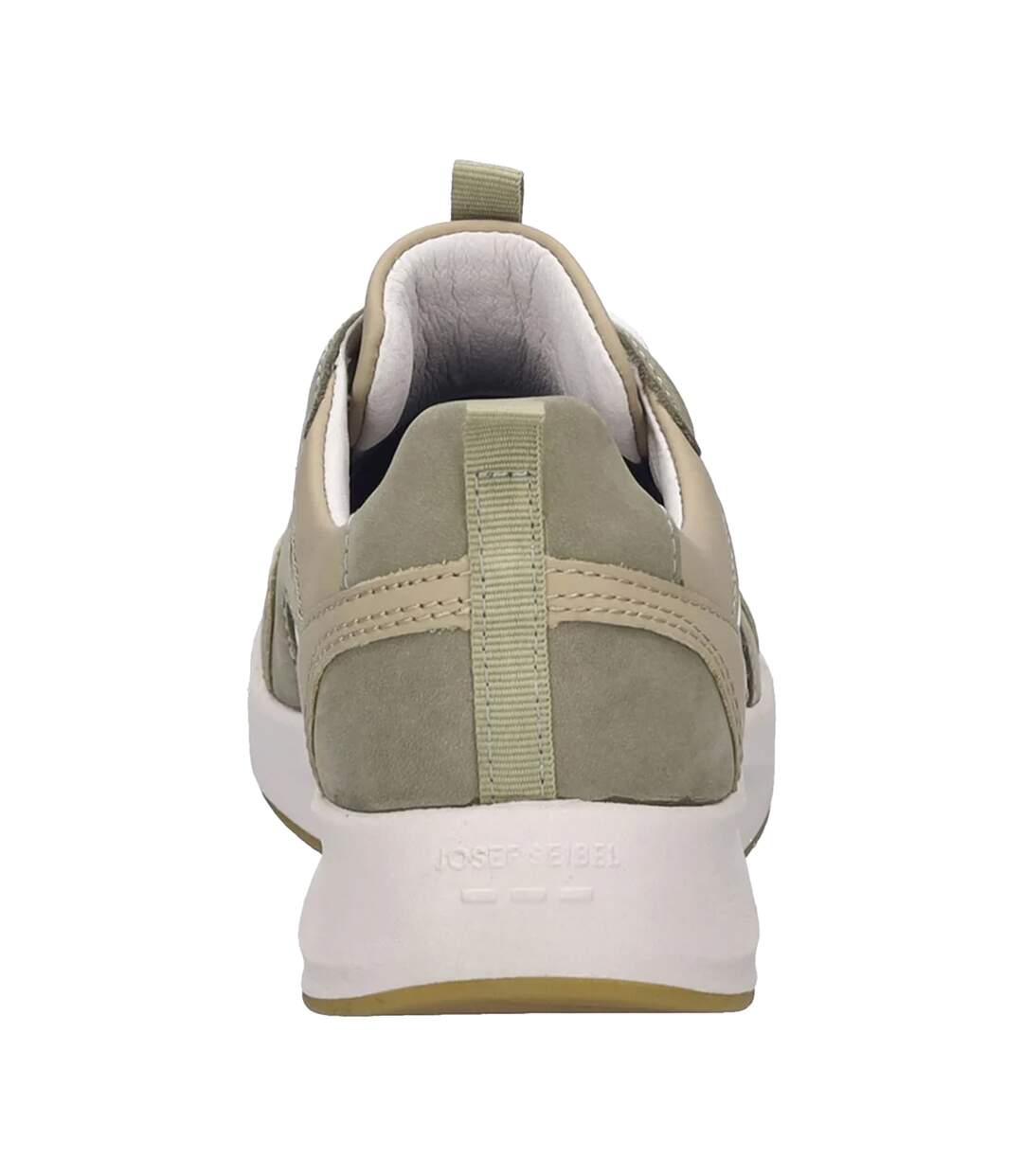 Womens/ladies Elli 09 Leather Trainers Beige Josef Seibel-2