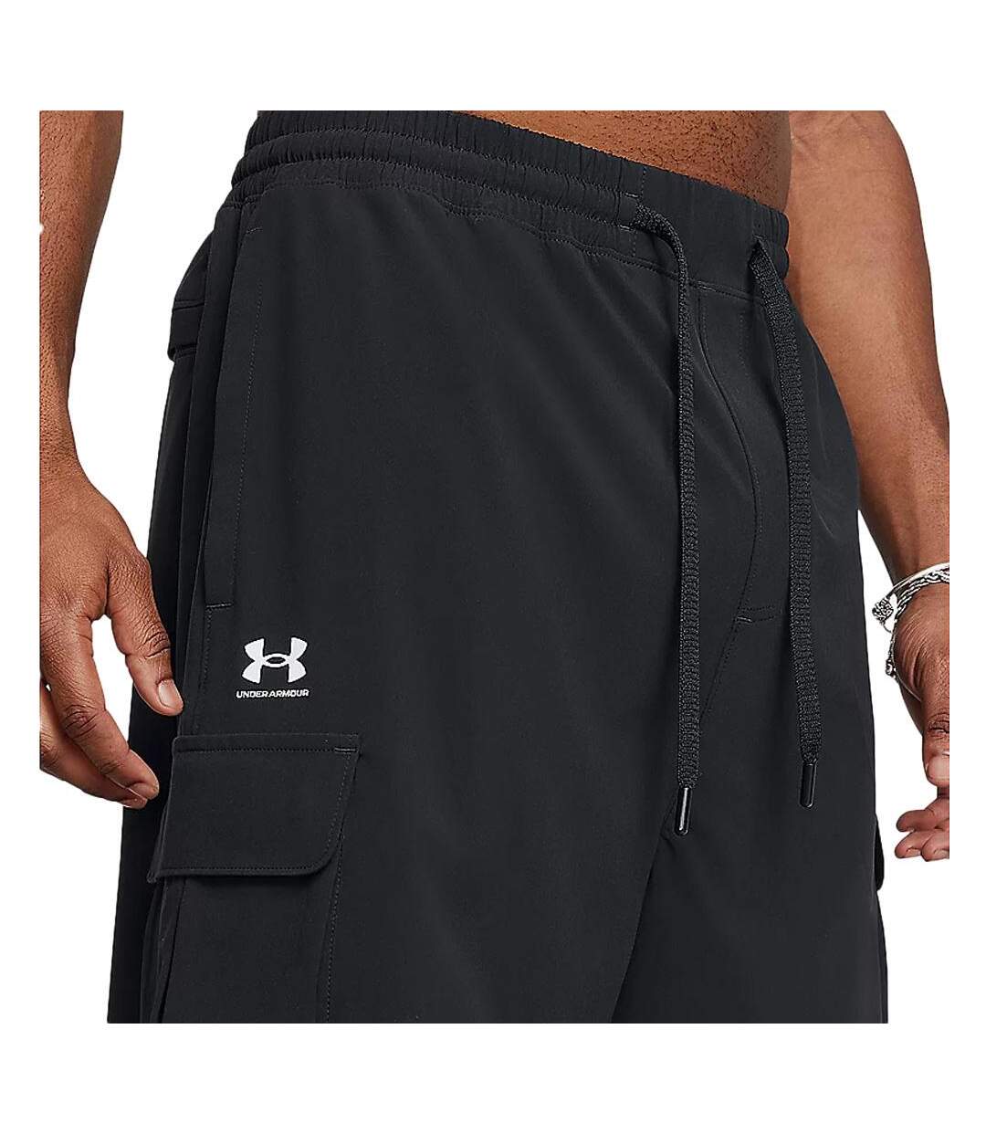 Short noir homme under armour vibe-2