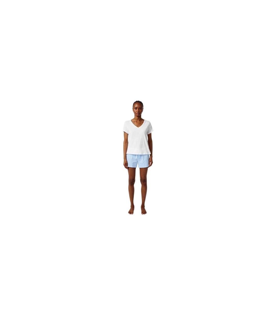 T-shirt Motif/style Uni Femme Blanc Ralph Lauren-1