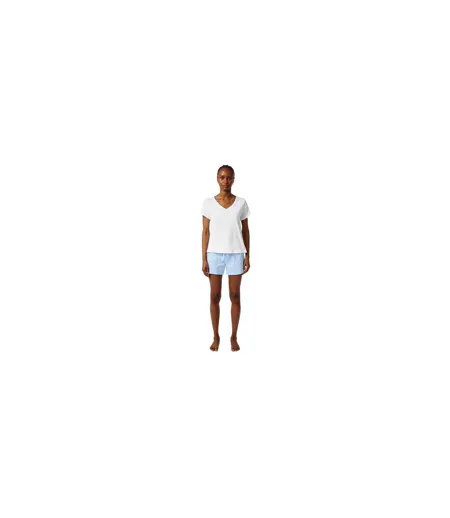 T-shirt Motif/style Uni Femme Blanc Ralph Lauren
