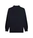 Polo Manches Longues Motif Rétro Aw25 Homme Bleu Marine Gris Lambretta-3