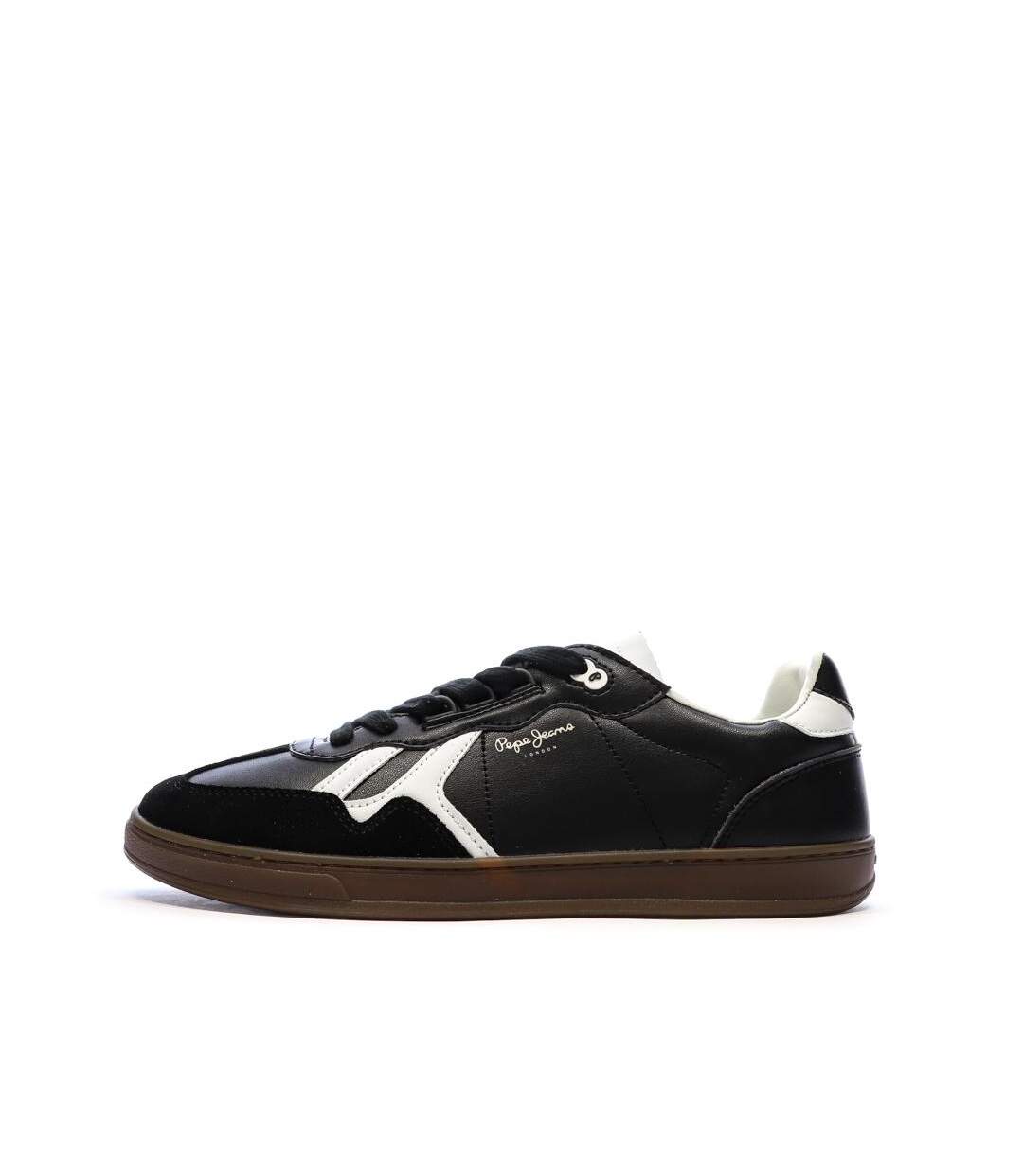 Baskets noires homme pepe jeans ball-1