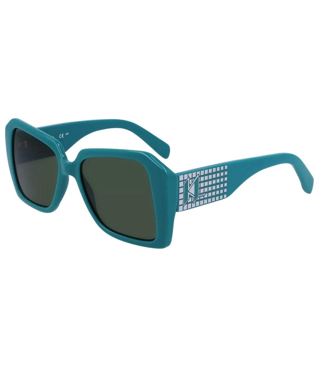 Lunettes De Soleil Femme Taille Unique Vert Karl Lagerfeld-2