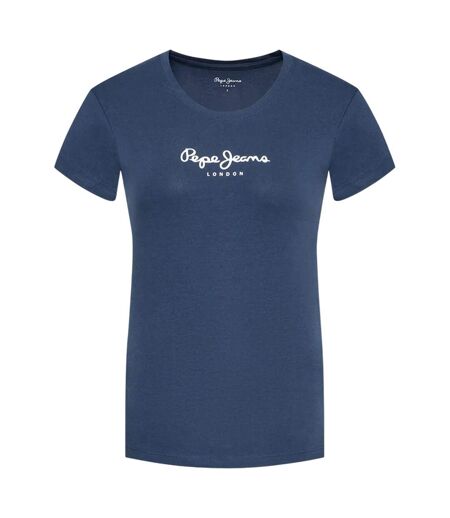 T-shirt Femme Bleu Marine Pepe Jeans