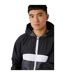 Mens Classic Cagoule Black White Grey Patrick-3