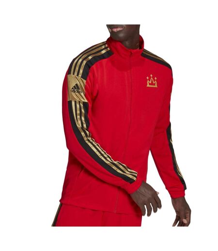 Veste rouge homme adidas salah jkt - l