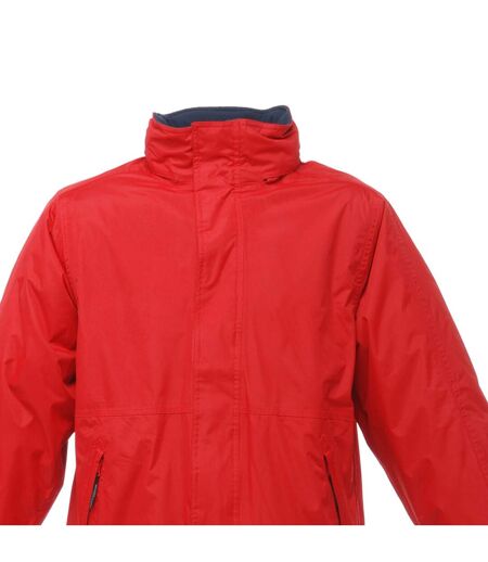 Blouson D'aviateur Dover Adulte Rouge Classique Bleu Marine Regatta