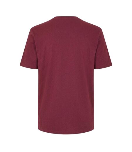T-shirt Delastio Homme Rouge Foncé Hugo