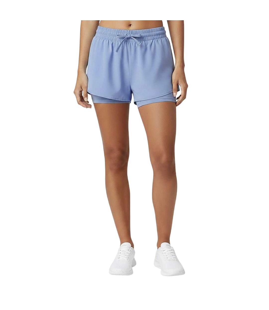 Short De Course Motif/style 2-en-1 Femme Crépuscule USA Pro-2