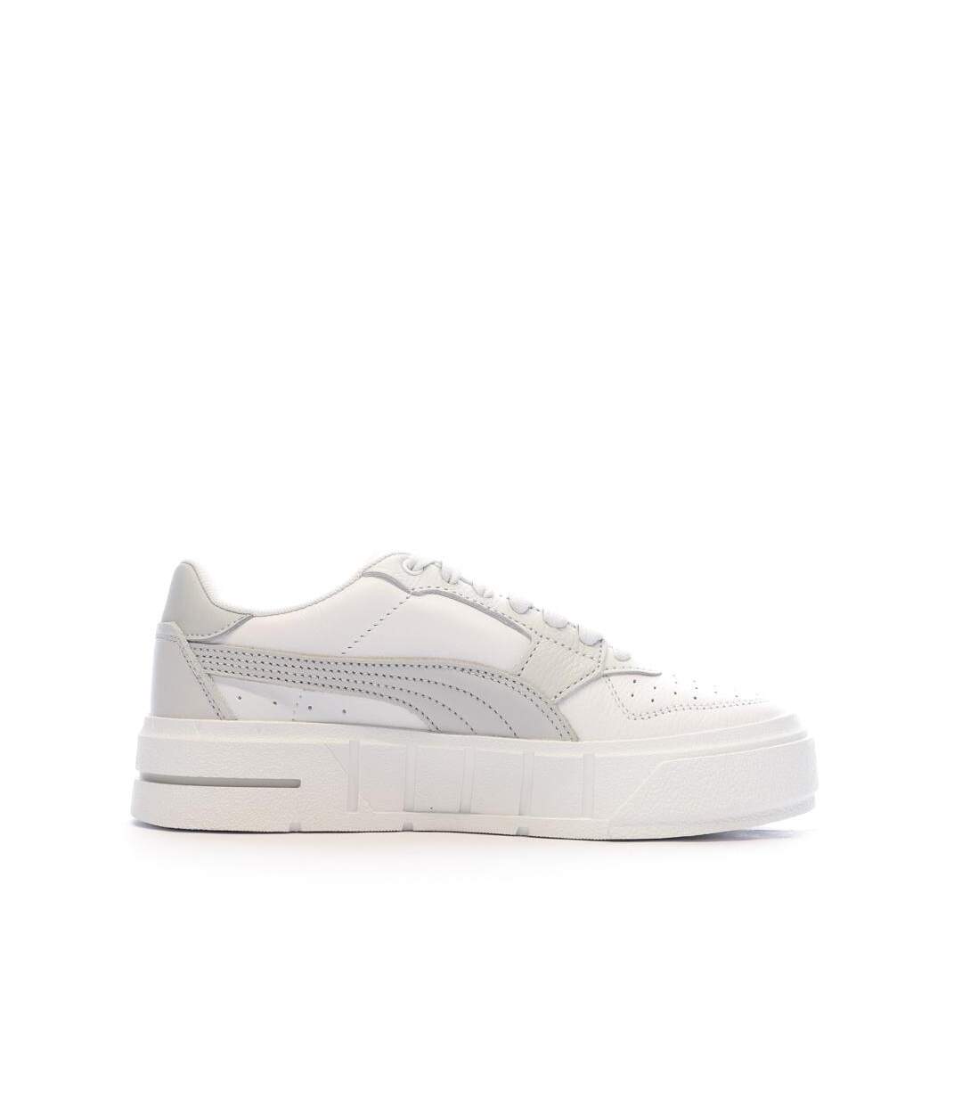 Baskets blanches/grises femme puma cali-2