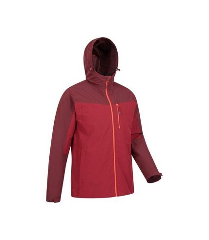 Mountain Warehouse Mens Brisk Extreme Waterproof Jacket (Red) - UTMW180