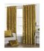 Riva Paoletti Verona Eyelet Curtains (Ochre) (90 x 72in)