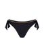 Slip de bain noir Paillote