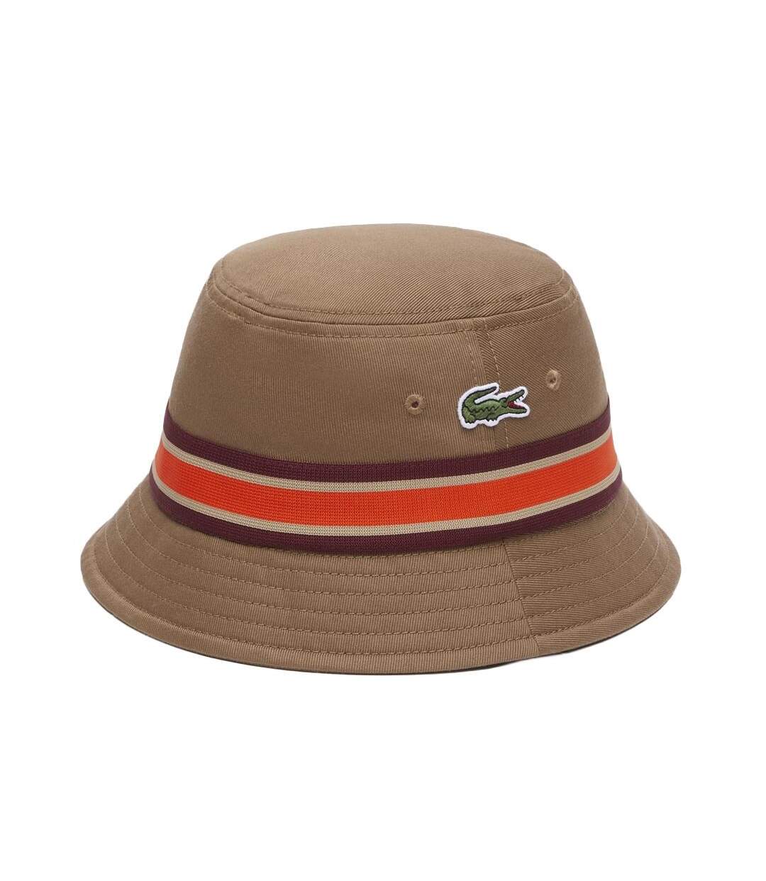 Bob marron mixte lacoste gabardine-2