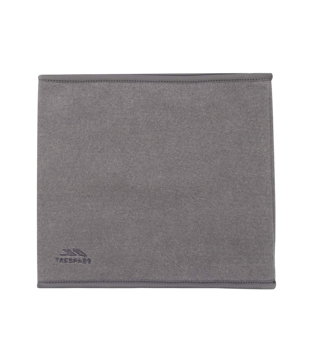 Adults Unisex Novax Fleece Neck Warmer/snood One Size Grey Trespass-1