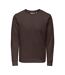 Sweat marron foncé homme only & sons chase-1