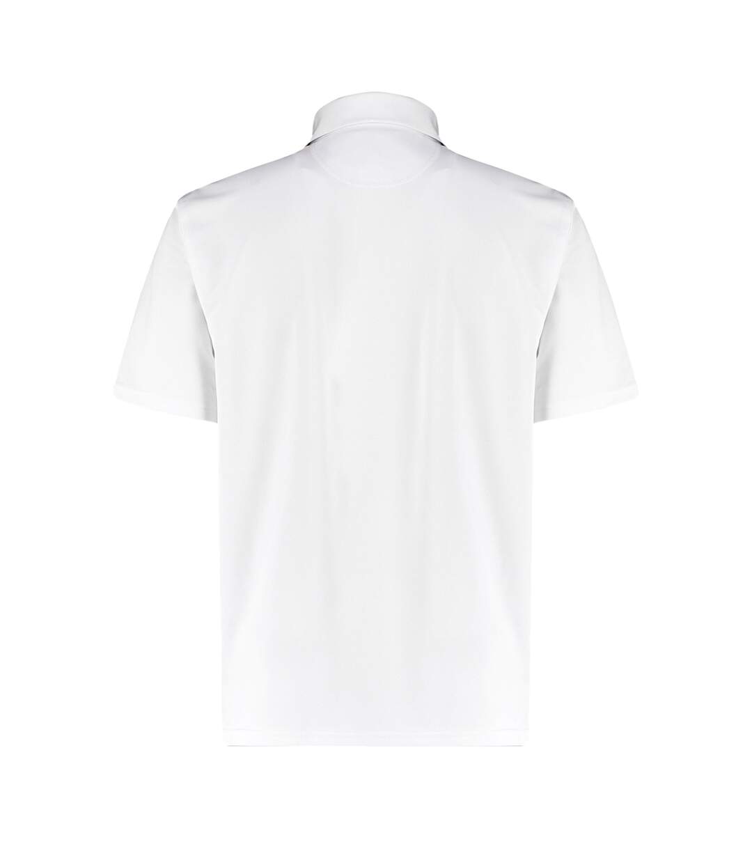 Polo homme blanc Kustom Kit-2