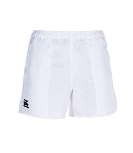 Canterbury Mens Professional Polyester Shorts (White) - UTCS347