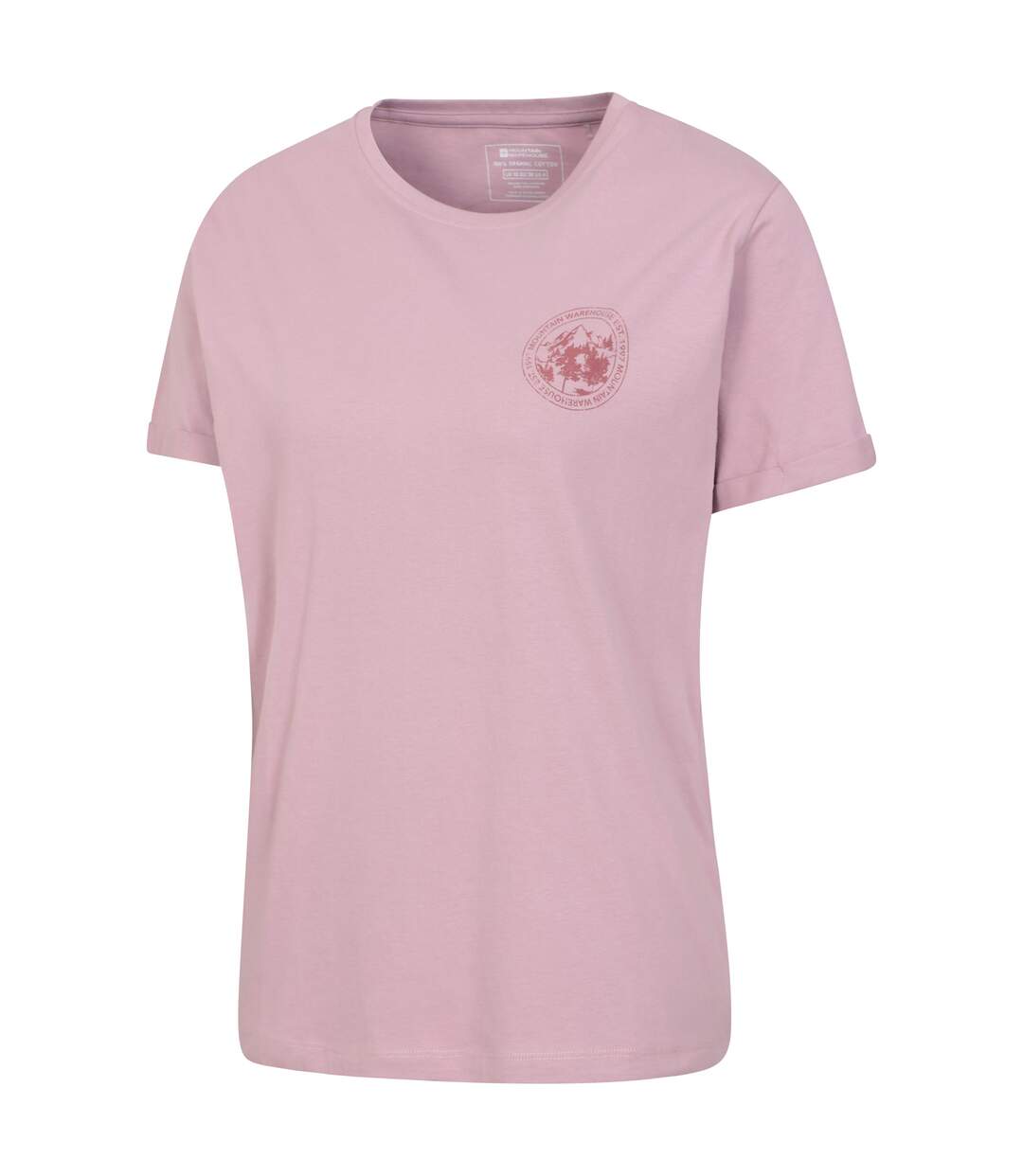 T-shirt explore the outdoors femme lilas Mountain Warehouse-4