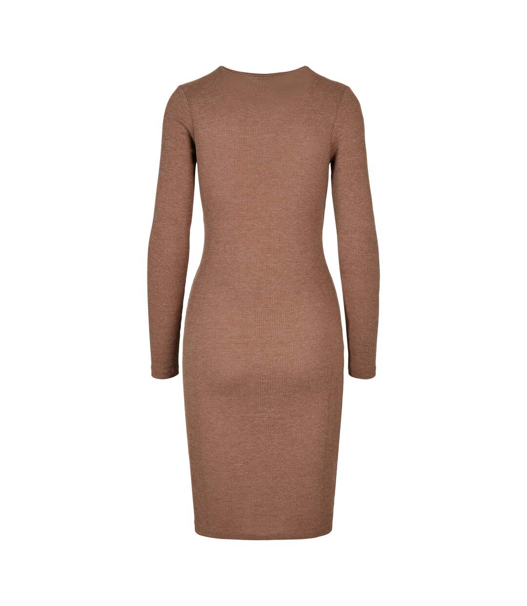 Robe Motif/style Côtelé Femme Kaki Foncé Urban Classics-2