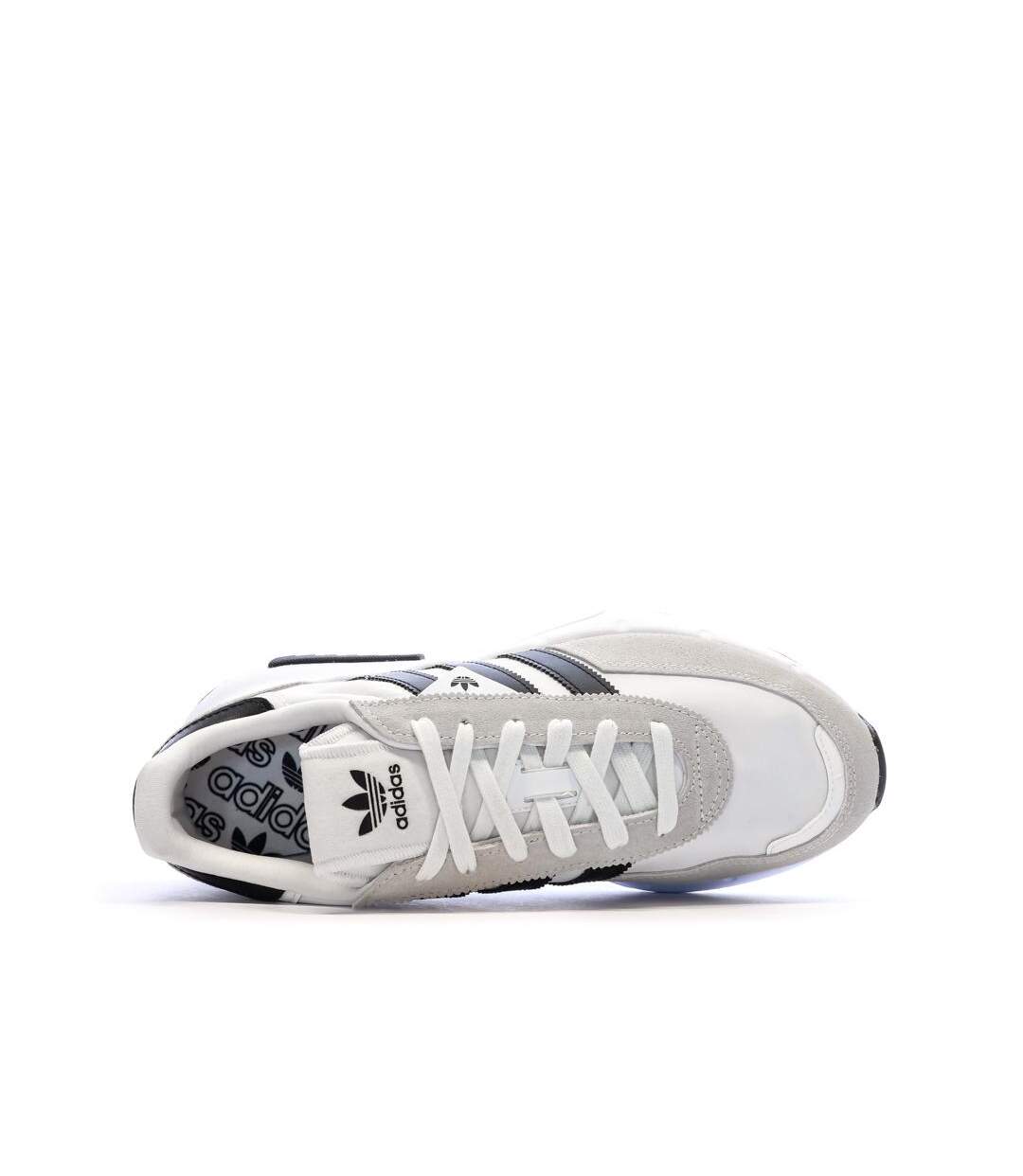 Baskets beiges/noires homme adidas retropy-4
