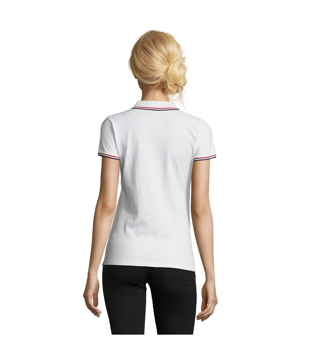 Polo Prestige Femme Blanc SOLS-2