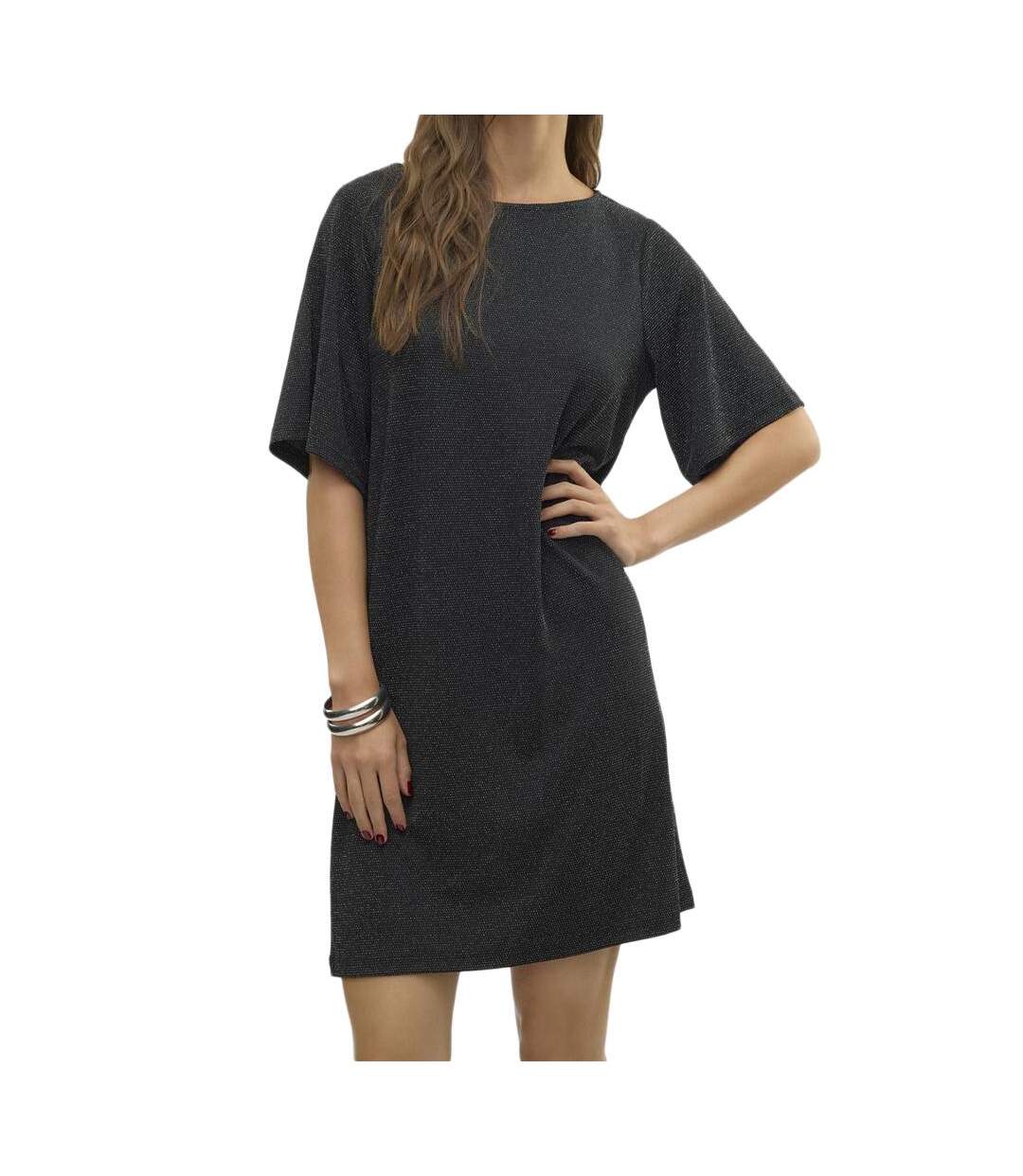 Robe Droite Noir Femme Vero Moda Kanva - L-1