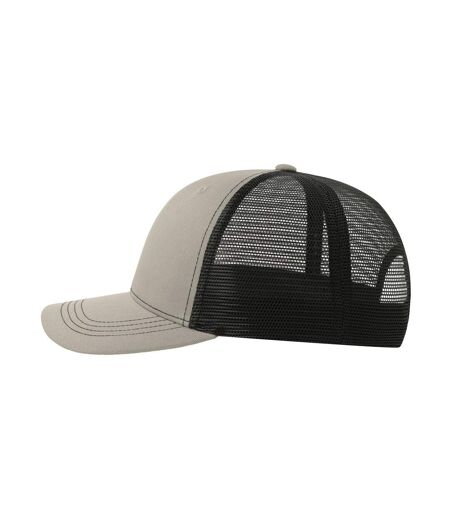 Casquette Trucker Motif/style 6 Panneaux Sonic-s Adulte Gris Noir Atlantis Headwear