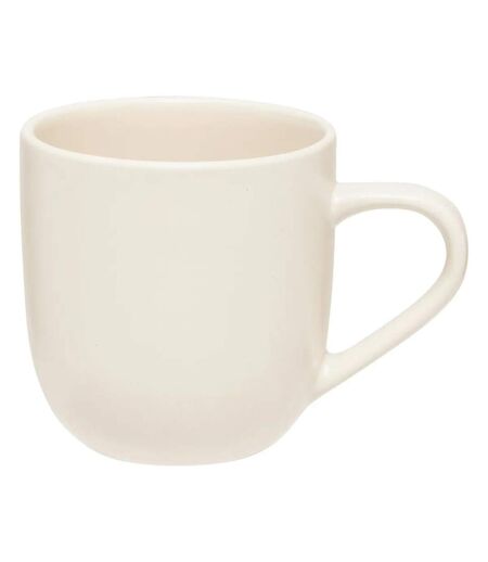 Lot de 6 Mugs en Céramique Maé 24cl Blanc
