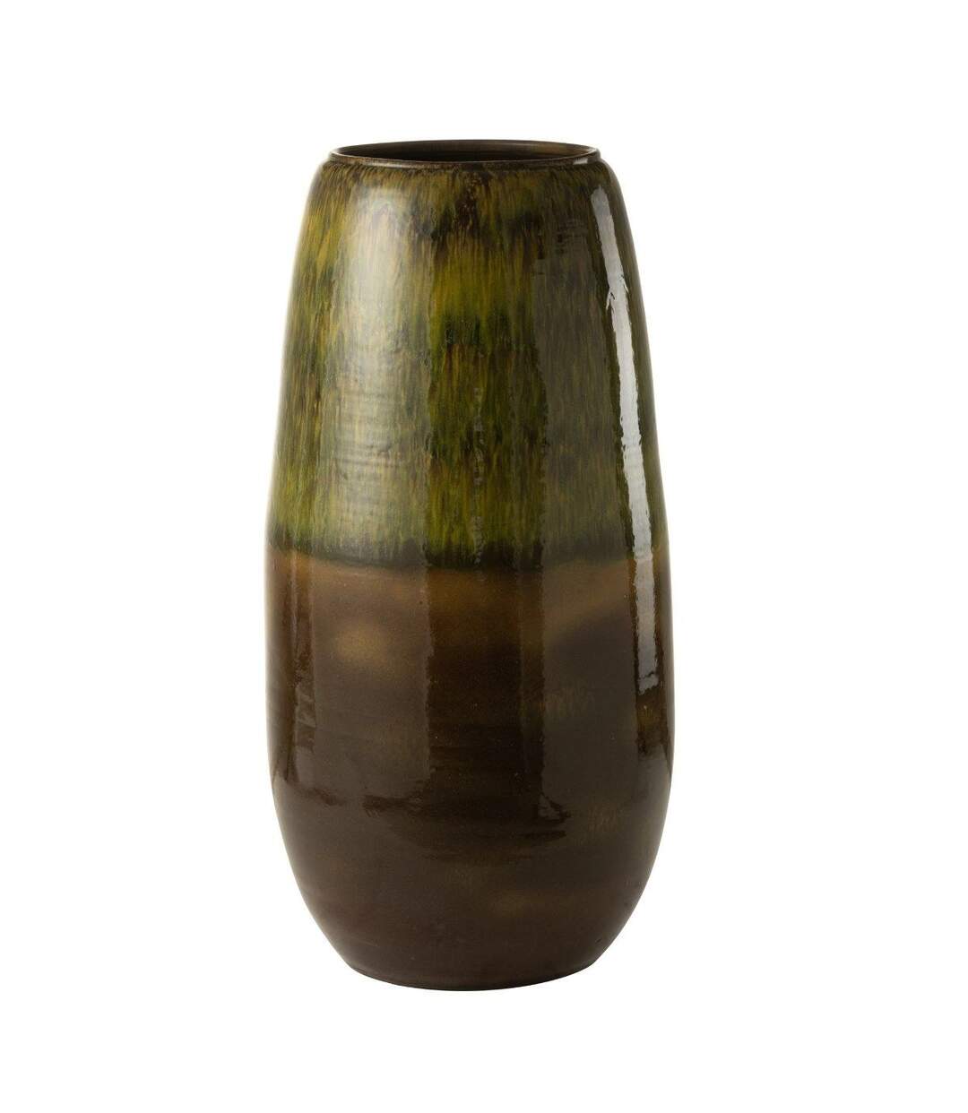 Vase en Céramique Olive 89cm Vert-1