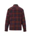 Chemise Motif/style À Carreaux Spennith Shacket Homme Bleu Marine Pourpre Regatta-2