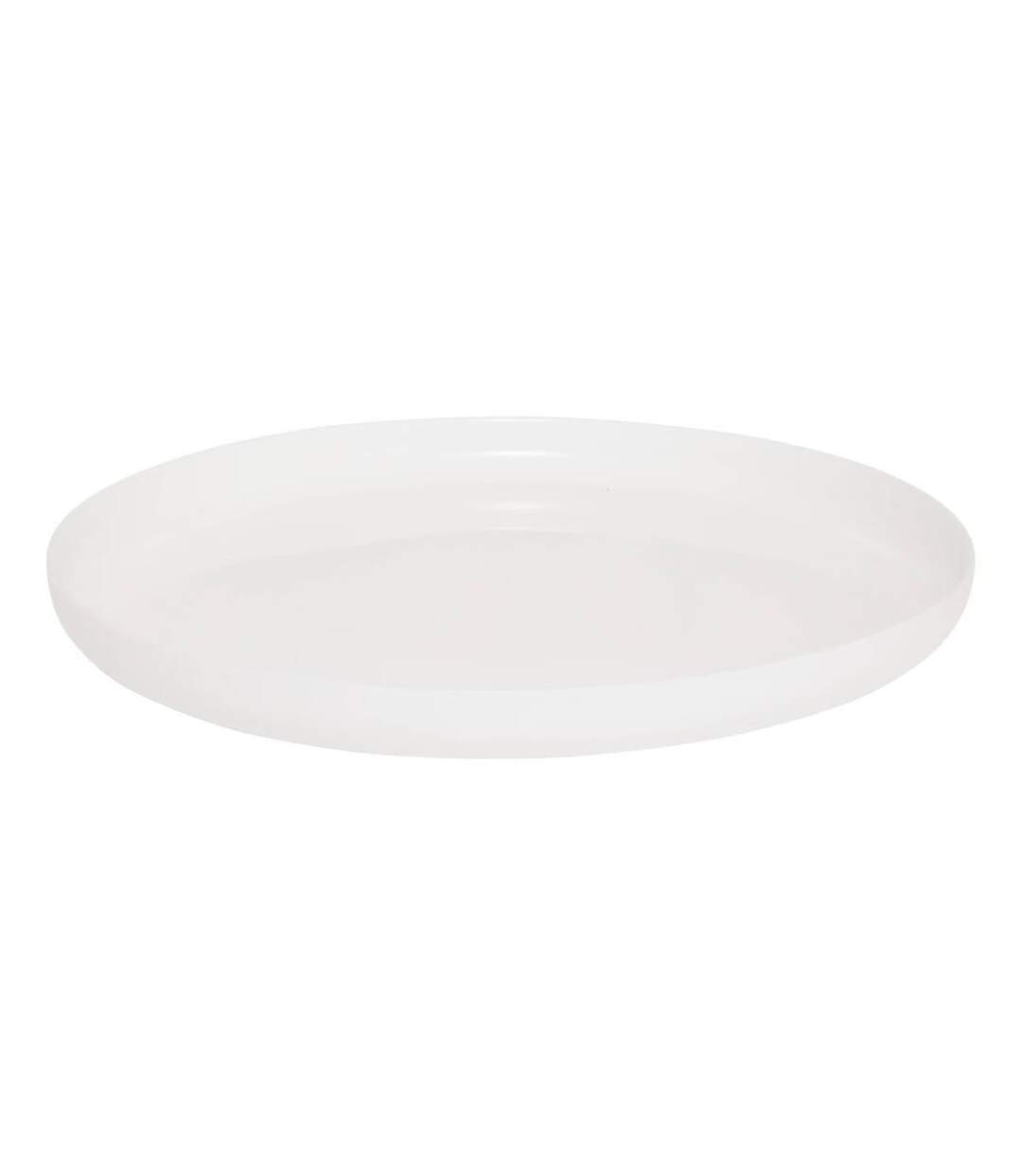 Lot de 6 Assiettes Plates Mathilde 27cm Blanc-1