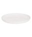Lot de 6 Assiettes Plates Mathilde 27cm Blanc-1