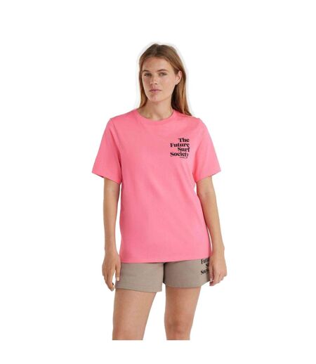 T-shirt The Future Surf Society Femme Rose O´Neill