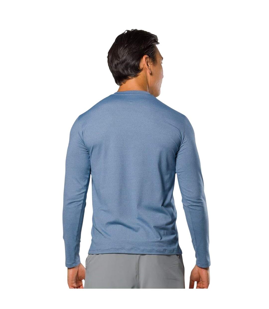 Mens Dash Regular Long-sleeved T-shirt Sailor Blue Nathan-3
