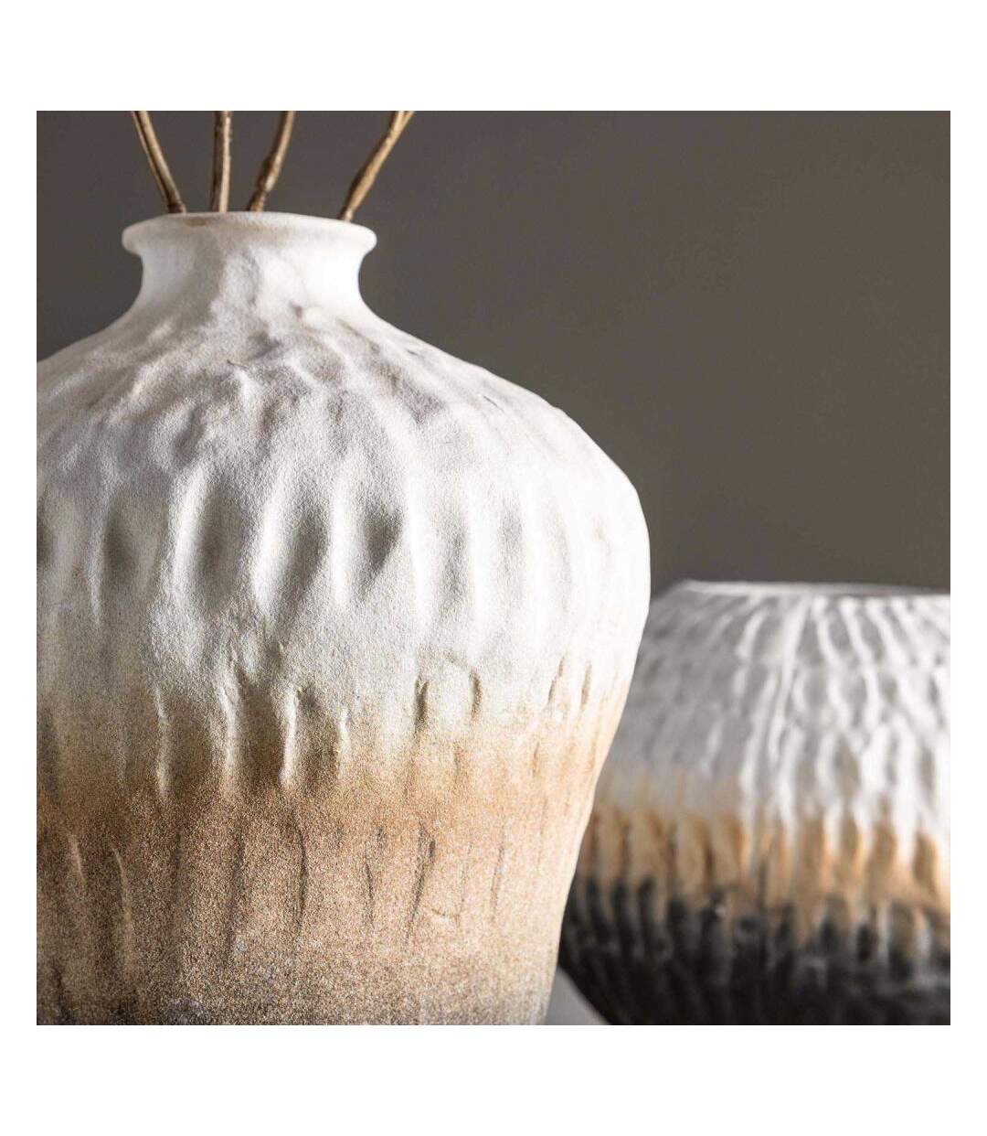 Vase en grès Pane 6 x 29 cm-4