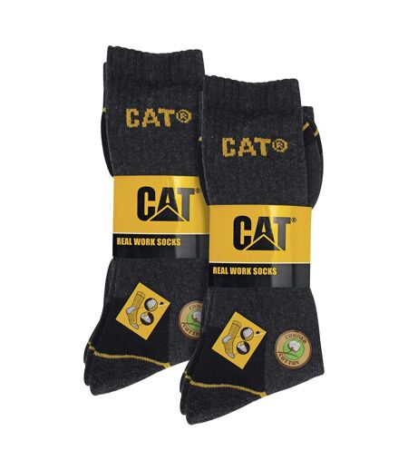 Paquet de 6 chaussettes de travail unisexes robustes pour bottes