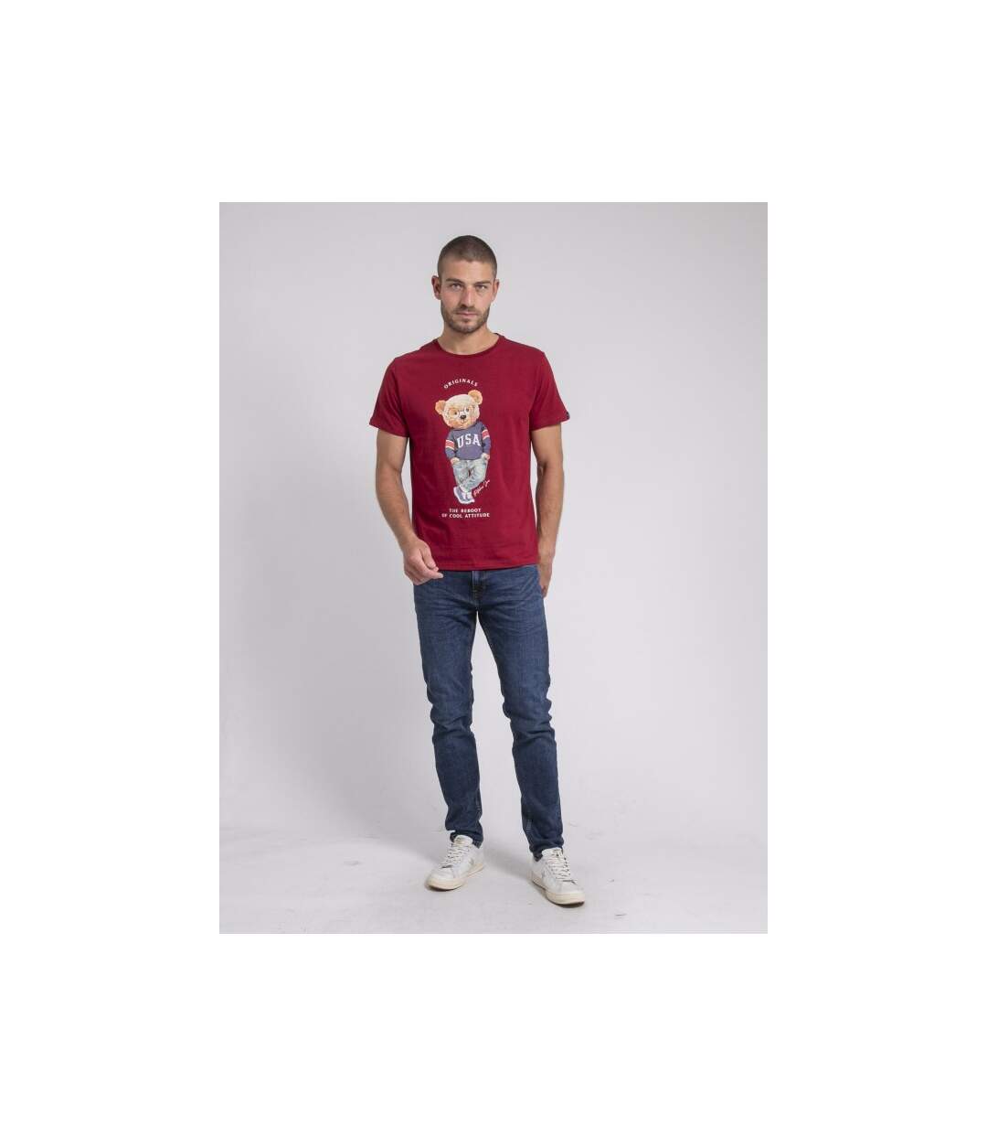 T-shirt col rond pur coton JOULIO