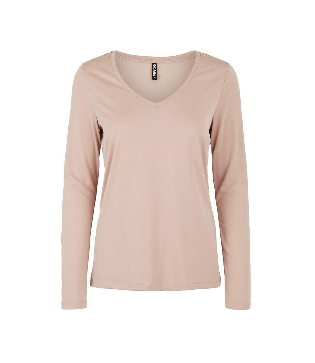 T-Shirt rose femme pieces pckamala - s-1